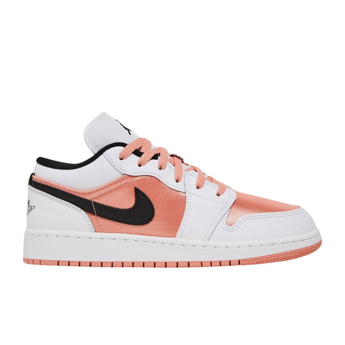 Air Jordan 1 Low 'White Light Madder Root' (GS)