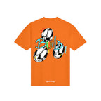 Chrome Hearts Orange Graphic T-Shirt - 100% Cotton Crew Neck