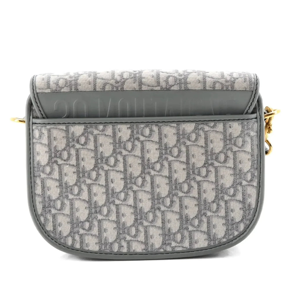 Dior Medium Oblique Jacquard Dior Bobby Bag - Grey