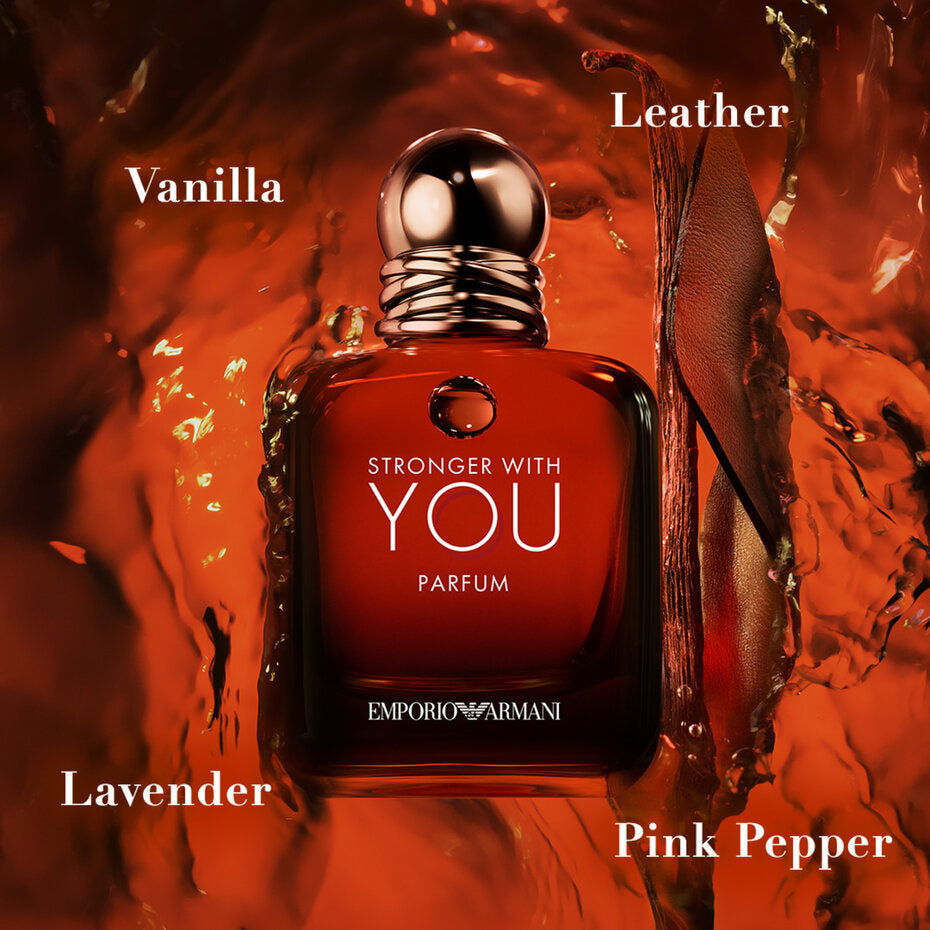 Giorgio Armani Stronger With You Parfum - 100ml (3.4 oz) Men Intense Spray