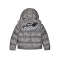 Trapstar Shooters Hooded Puffer Jacket - Grey