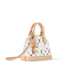Louis Vuitton x Takashi Murakami Alma BB Multicolor Monogram Canvas M13078