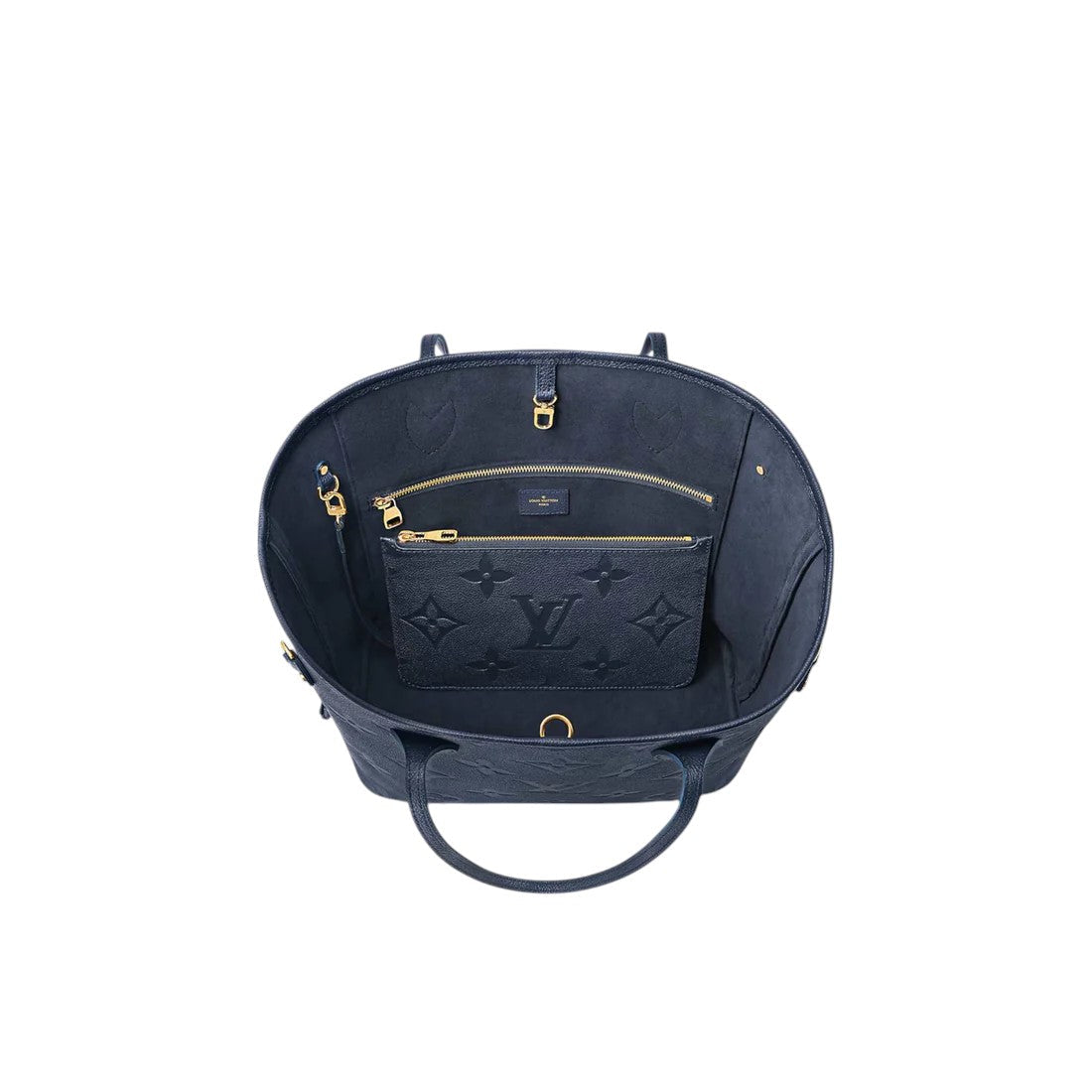 Louis Vuitton Neverfull MM Embossed Cowhide Leather