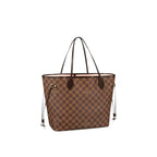 Louis Vuitton Neverfull MM Damier Ebene Coated Canvas