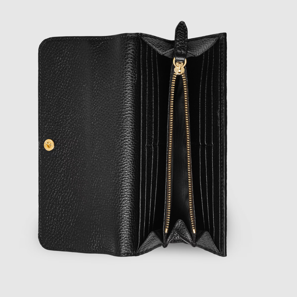 Gucci Softbit Continental Wallet – Black