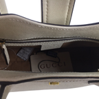 Gucci Small Top Handle Bag – White Calfskin