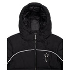 Trapstar Irongate Arch Piping Puffer Jacket - Black / White