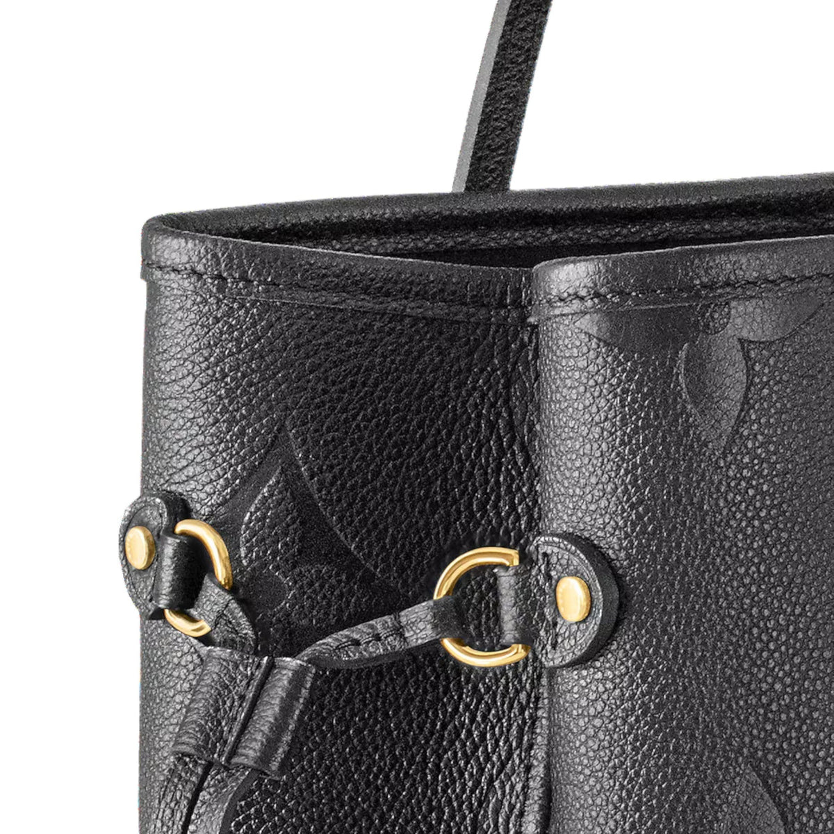 Louis Vuitton Neverfull MM Embossed Cowhide Leather