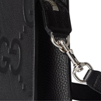 Gucci Jumbo GG Mini Leather Bag – Black