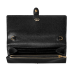 Gucci Jackie 1961 Leather Chain Wallet – Black