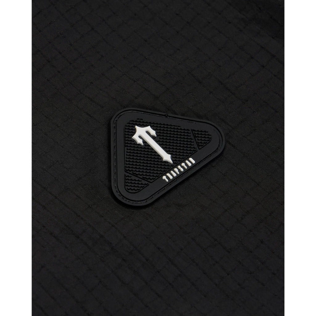 Trapstar Irongate Metal Badge Windbreaker Jacket - Black