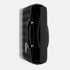 Dior Large Lady Dior Cannage Lambskin Bag - Black