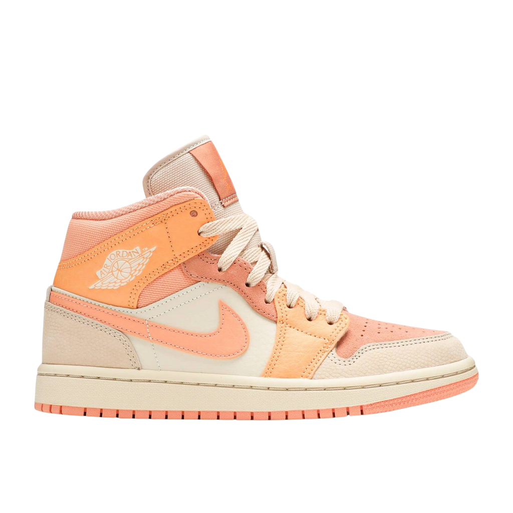 Air Jordan 1 Mid 'Apricot Orange' (Women's)