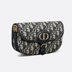 Dior Bobby East-West Oblique Jacquard Bag - Blue