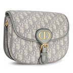 Dior Medium Oblique Jacquard Dior Bobby Bag - Grey
