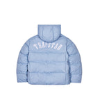 Trapstar Irongate Arch Hooded Puffer Jacket - Light Blue