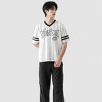 WTM Venom Graphic Jersey - V-Neck Cotton Streetwear Baseball Jersey