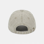 Gray baseball cap on a white background