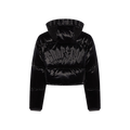 Trapstar Women's Arch AW23 Hooded Puffer Jacket - Gloss Black