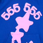 Sp5der Blue Beluga Hoodie - Blue