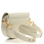 Dior Medium Bobby Calfskin Crossbody Bag - White