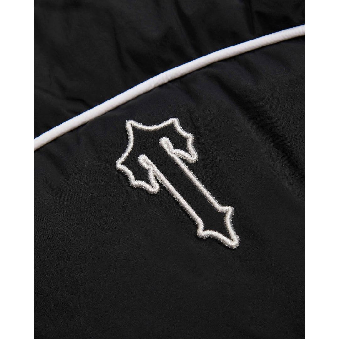 Trapstar Irongate Arch Piping Puffer Jacket - Black / White