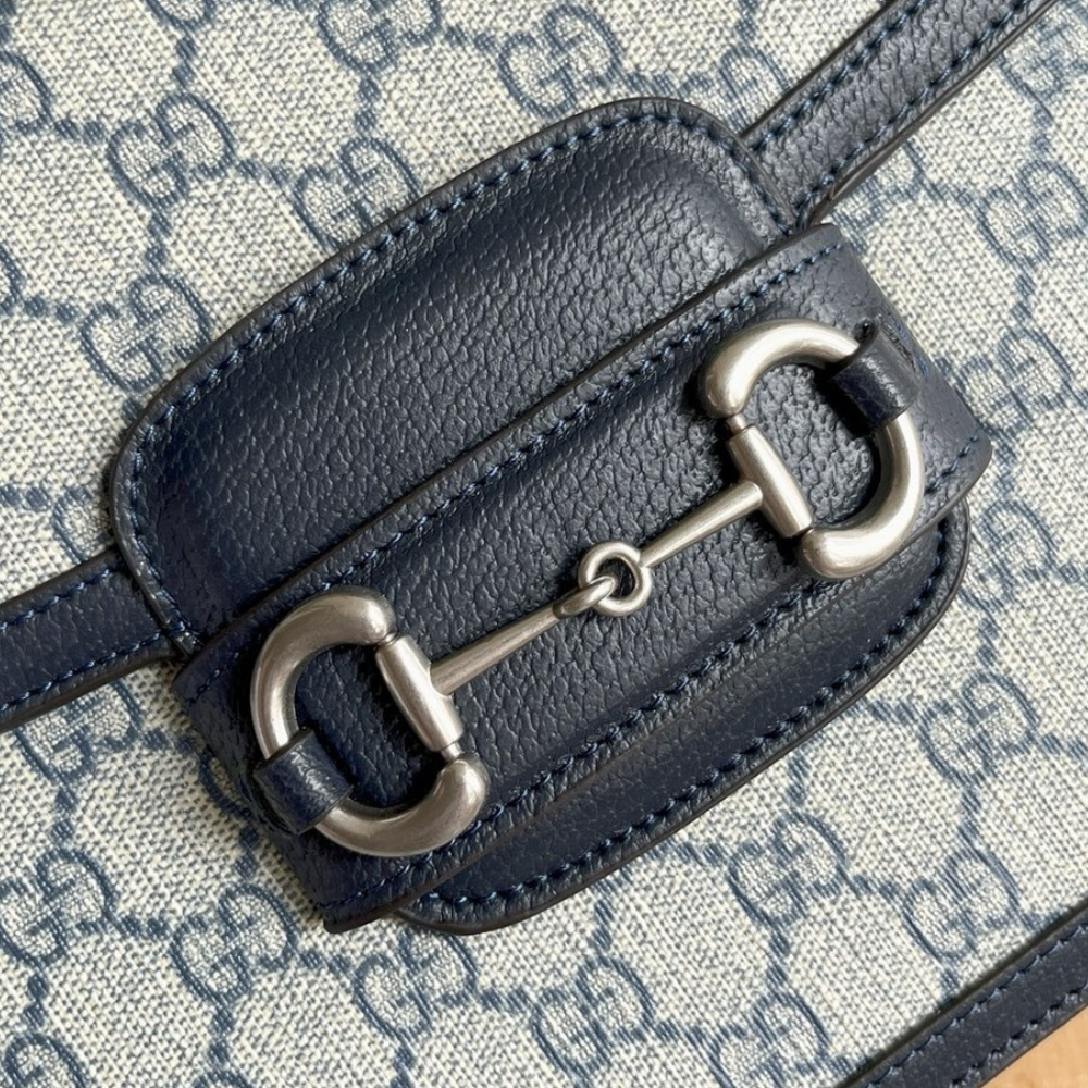 Gucci Horsebit 1955 Small Shoulder Bag – Beige