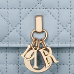 Dior My Dior Cannage Lambskin Mini Bag - Pale Blue