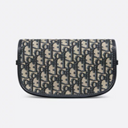 Dior Bobby East-West Oblique Jacquard Bag - Blue
