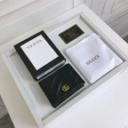 Gucci GG Marmont Card Case Wallet – Black