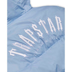 Trapstar Irongate Arch Hooded Puffer Jacket - Light Blue