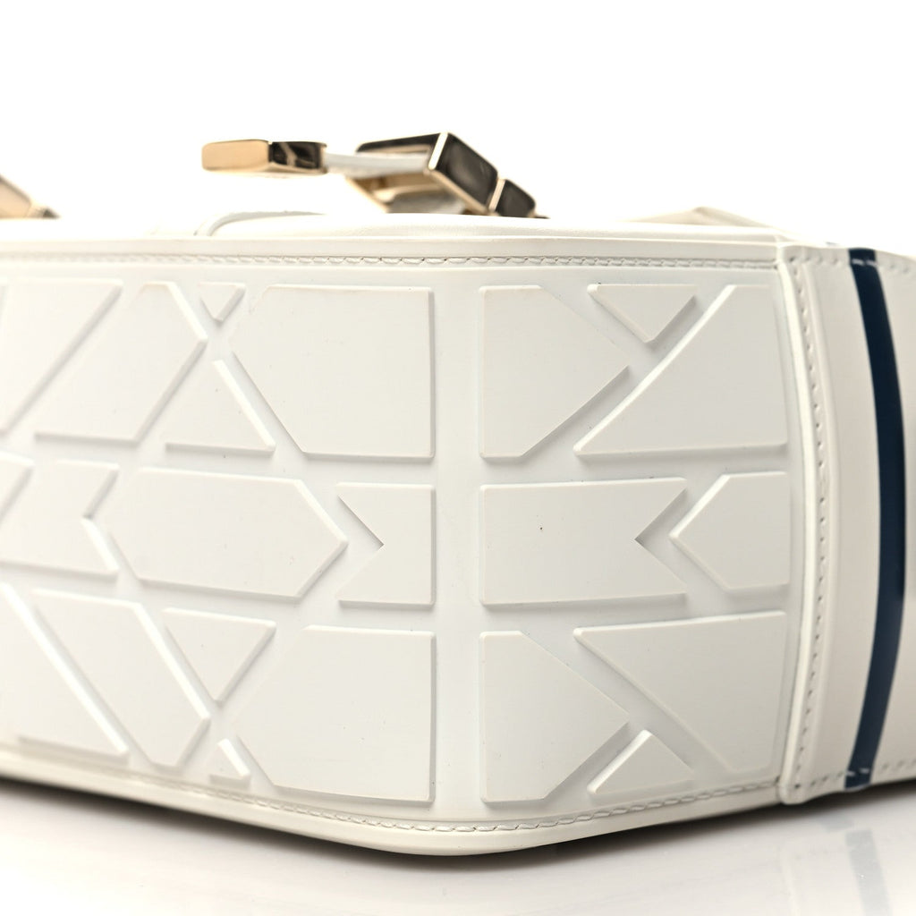 Dior Small Diorcamp Calfskin Bag - White