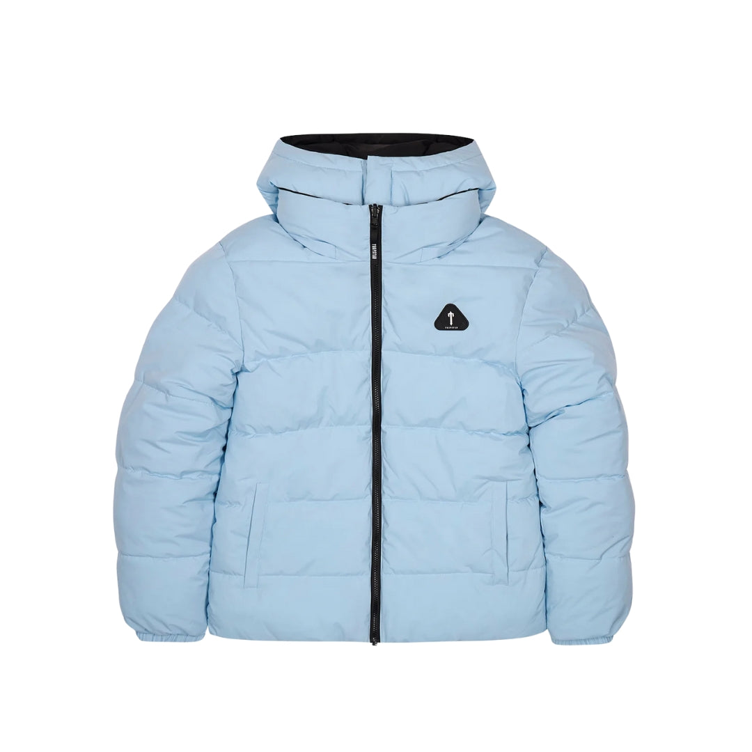 Trapstar Irongate Arch Reversible Puffer Jacket AW25 - Black / Light Blue