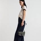 Dior Bobby East-West Oblique Jacquard Bag - Blue