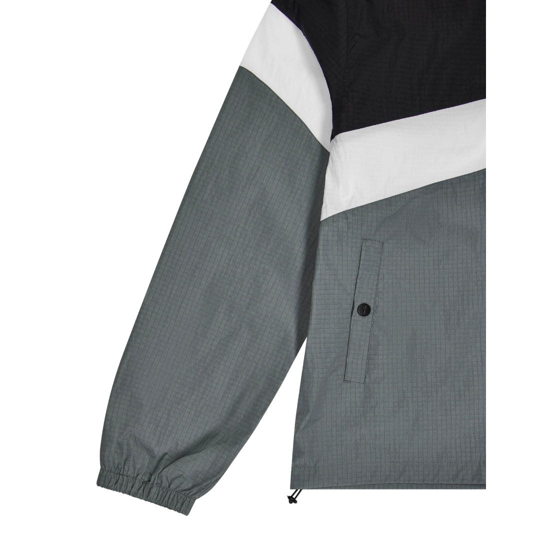 Trapstar Irongate Metal Badge Windbreaker Jacket - Black