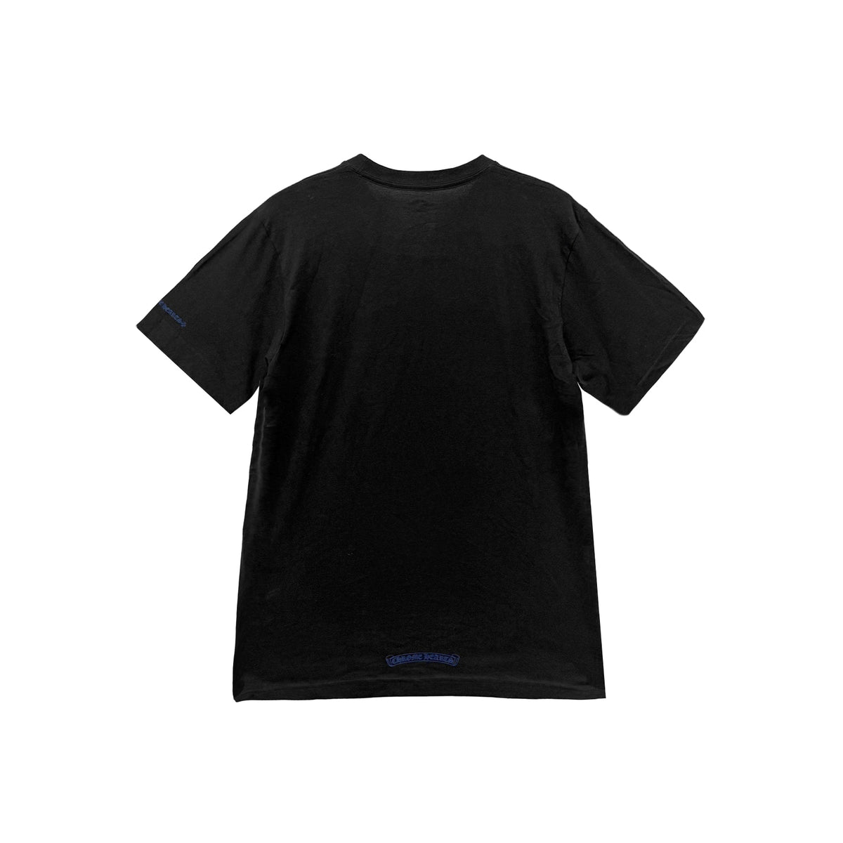 Chrome Hearts Neck Logo Black Short Sleeve T-Shirt