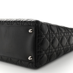 Dior Large Lady Dior Bag - Black
