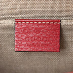 Gucci Interlocking G Small Dollar Shoulder Bag – Red