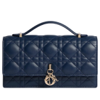 Dior My Dior Cannage Lambskin Mini Bag – Ocean Blue