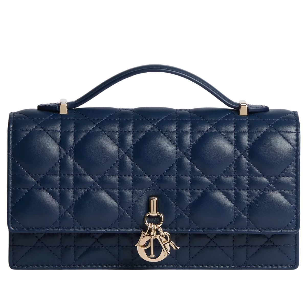 Dior My Dior Cannage Lambskin Mini Bag – Ocean Blue