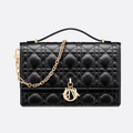Dior My Dior Top Handle Bag - Black