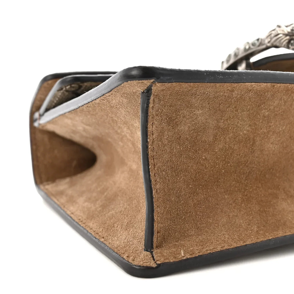 Gucci GG Supreme Dionysus Medium Shoulder Bag – Beige