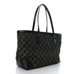 Gucci GG Monogram Medium Ophidia Shopping Tote Bag – Black