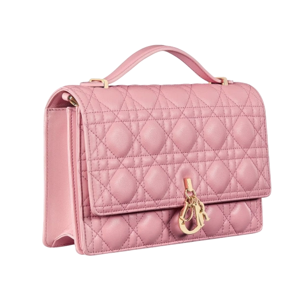 Dior My Dior Top Handle Bag - Pink