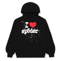 Sp5der Black Souvenir Hoodie - Black