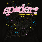 Sp5der Black Punk V2 Hoodie - Black