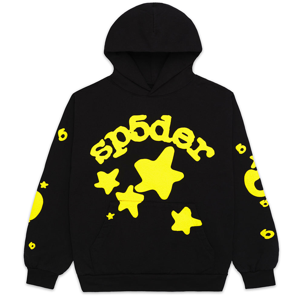 Sp5der Beluga Hoodie - Black