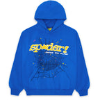 Sp5der Tc Blue Hoodie - Blue