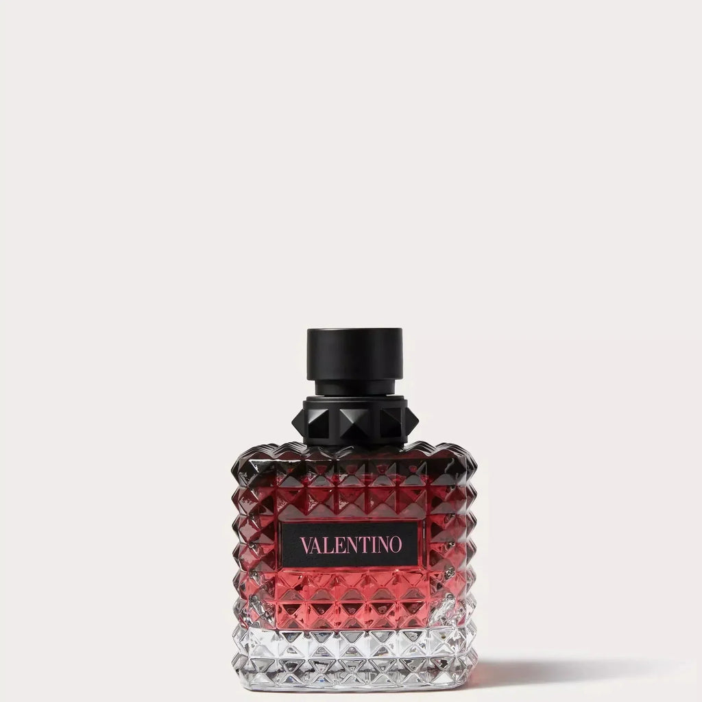 Valentino perfume bottle on a white background