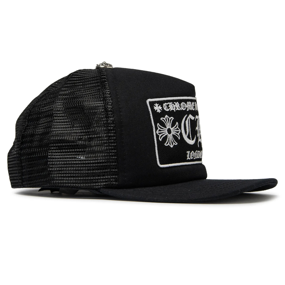 Chrome Hearts CH London Trucker Cap - Black